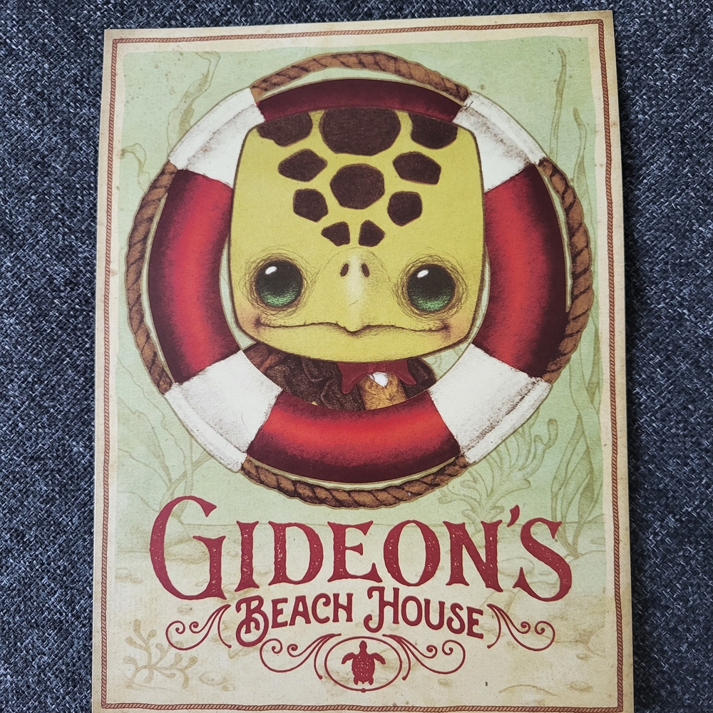 Gideons Bakehouse Beach House Turtle Art Print - Special Edition